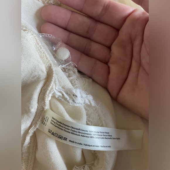 110. Free People One Vienna Lace Boho dress with built in slip - Small - Picture 9 of 9